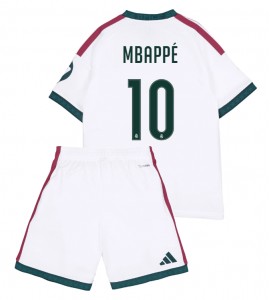 Real Madrid Kylian Mbappe #10 Jalkapallovaatteet Lasten Kotipeliasu 2026-27 Lyhythihainen (+ Lyhyet housut)